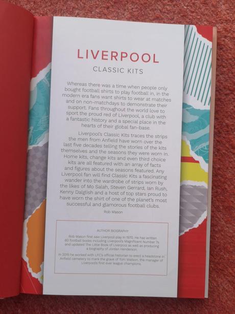 Kniha liverpool história futbalové dresy, 