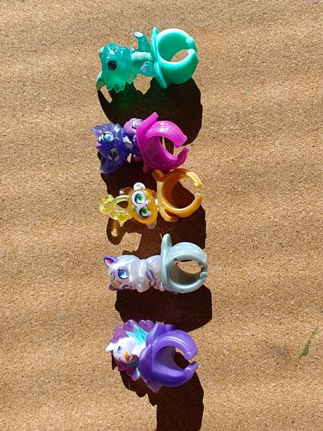 Zvieracie postavičky na prstienkoch,