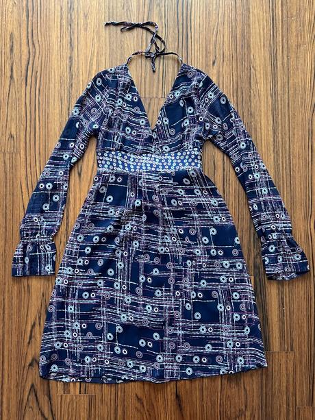 Vzorované šaty, veľ. s, s