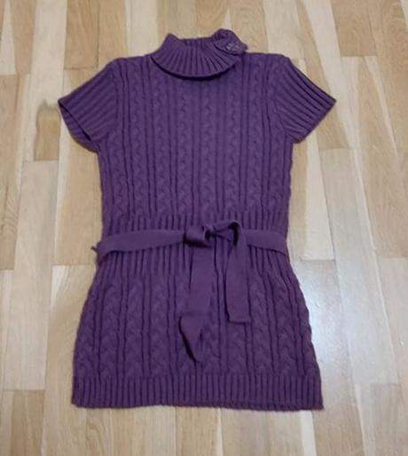 Vlnené šaty veľkosť 134, 134