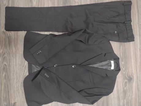 Čierny oblek h&m 140, 140