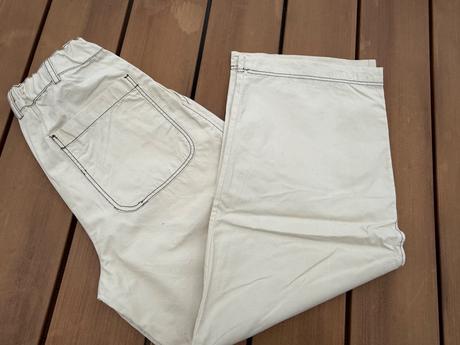 Štepované popelínové nohavice zara 152cm, zara,152