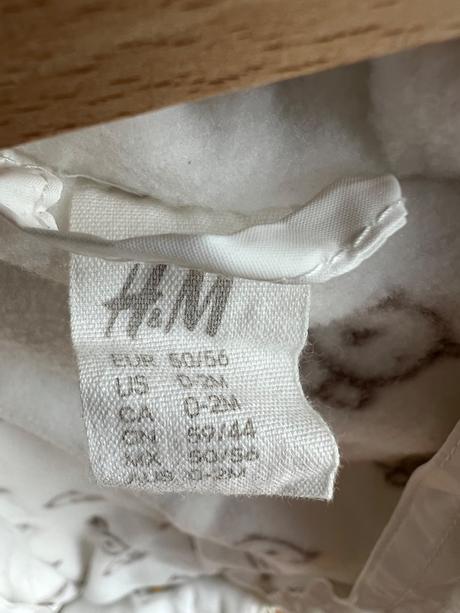 Zimný overal h&m veľ. 50/56 (0-2m), h&m,80