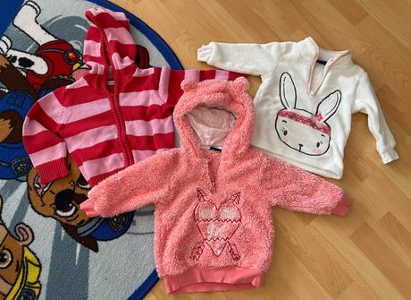 Dievčenské mikiny 74-80, 74