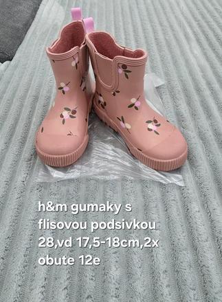 Gumaky, h&m,28
