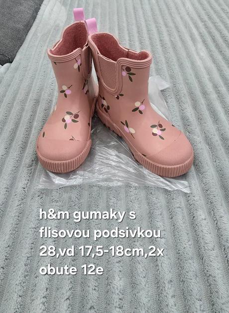 Gumaky, h&m,28