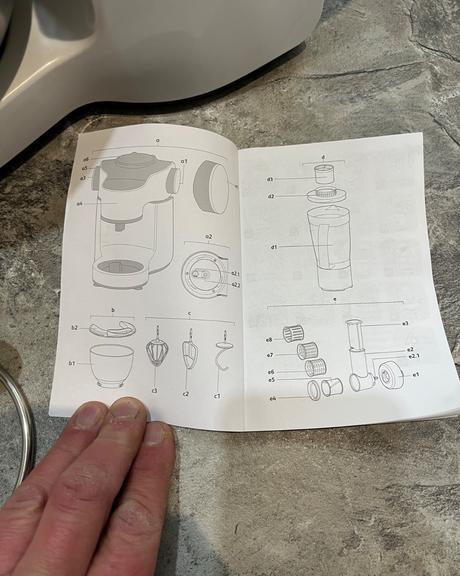 Tefal qb300138 wizzo kuchynský robot, tefal