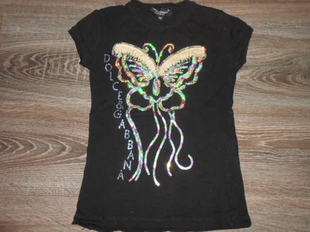 Dolce gabbana dievčenské tričko č. 116, 116
