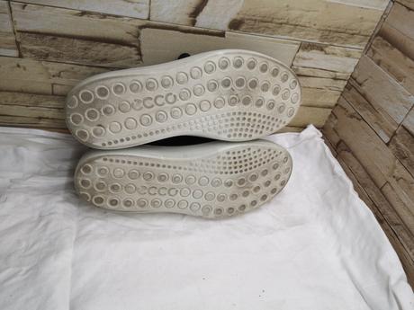 Ecco 35 - dámske kožené čierne topánky, ecco,35