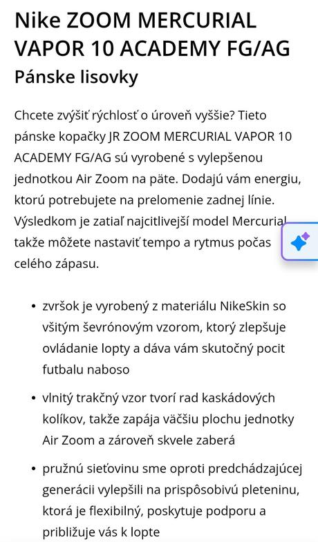 Kopačky veľ. 42 zn. nike, nike,42