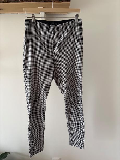 Cierno-biele nohavice, f&f,40