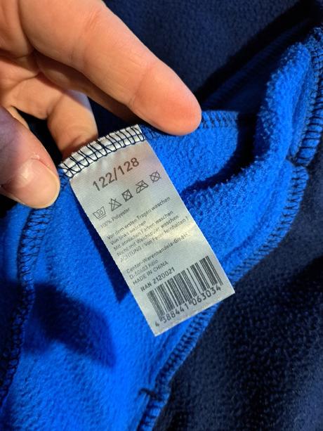 Flisova mikina tom tino, 122