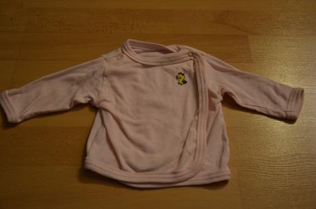 Zavinovaci svetrik svetlo ruzovy 62 aj ine, h&m,62