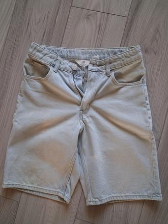 Riflové kraťasy, h&m,146