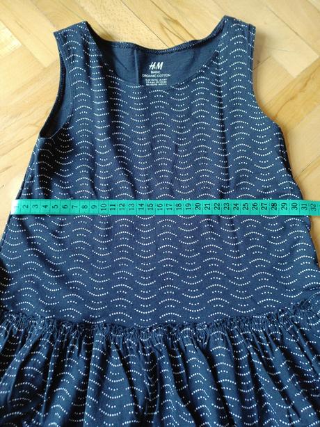 Letné šatky h&m, veľ. 110/116, h&m,110