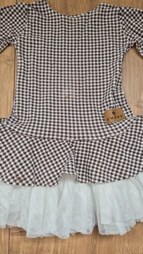 Krasne šaty zuppa s velkou sukňou - s flakom, 98