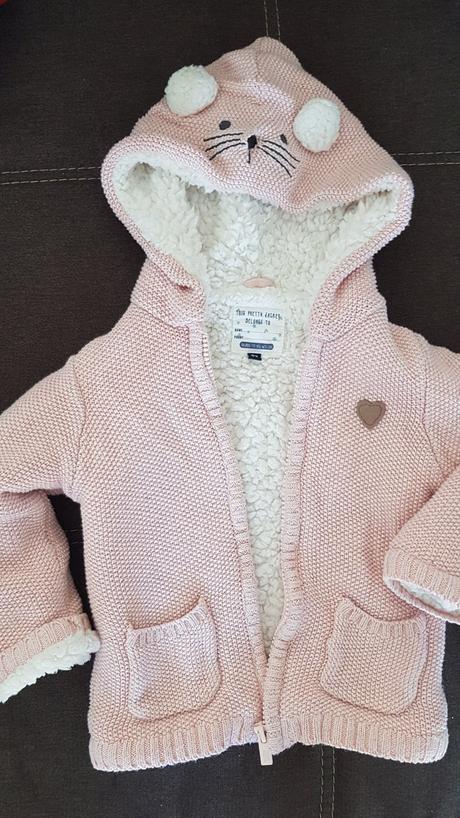 Zateplená bundička, c&a,92