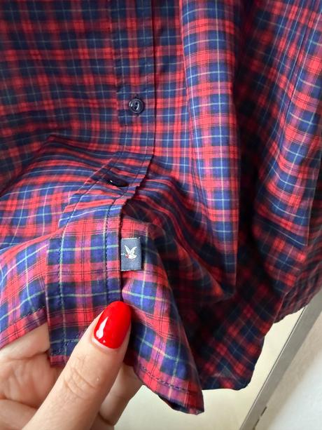 Pánska károvaná košeľa, l