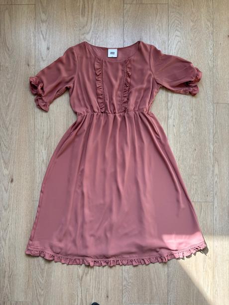 Nádherné pudrovo-ružové tehotenské šaty, s