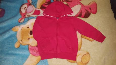 Červená mikina, next,98