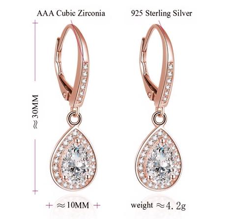 Strieborné náušnice, 