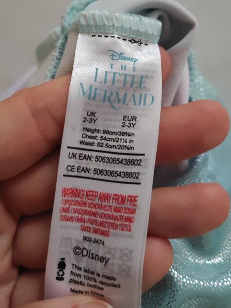 Plavočky little mermaid, f&f,98