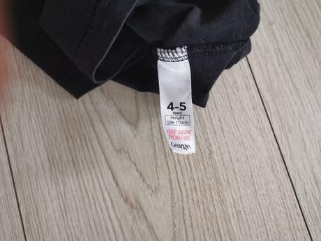 Čierne tričko, george,104