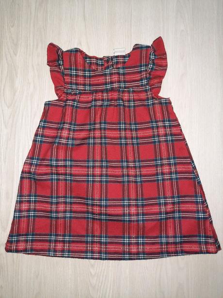 Kárované šatôčky h&m, h&m,80