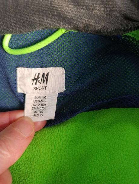 Softshellová bunda h&m, h&m,140