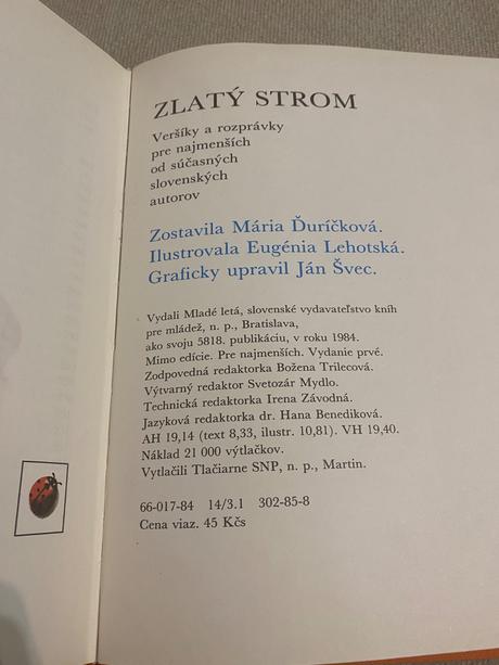 Zlatý strom veršíky a rozprávky pre najmenších od,