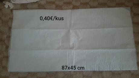 Nepremokavé podložky, 