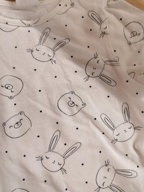 Zajkove tričko a leginky, h&m,86