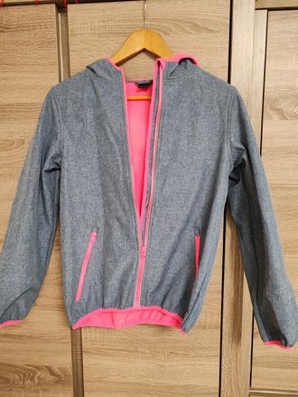 Dievčenská sofshellova bunda 146/152, 146