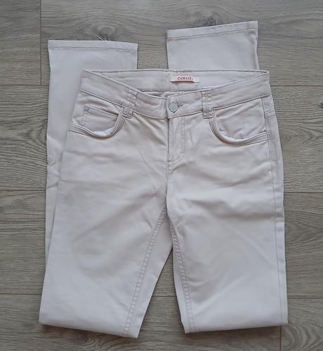 Bezove nohavice, camaieu,s