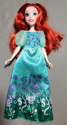 Bábika ariel malá morská víla, disney princess r,