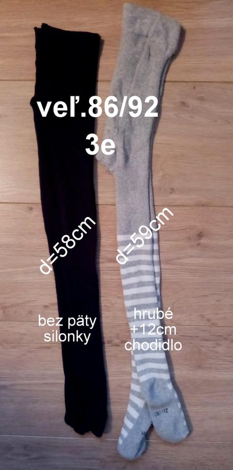 Pančušky dievča veĺ.86/92 2ks, 86