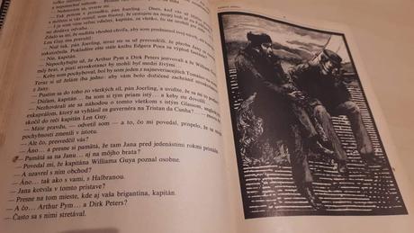 Krásna stará kniha ľadová sfinga jules verne,