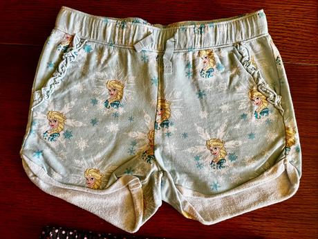 Bavlnené kraťasky frozen dvojbalenie, h&m,116
