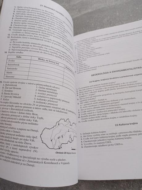 Kniha nová maturita z geografie, 