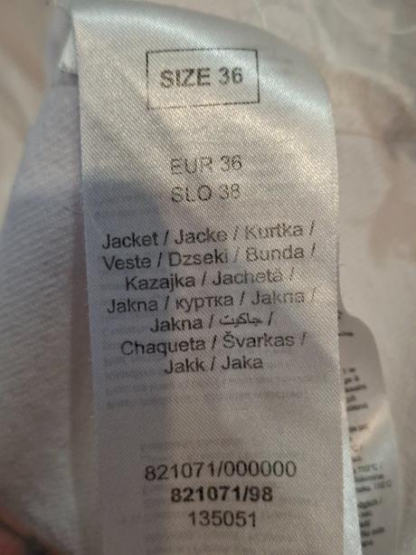 Biela dzinsova vesta, orsay,s