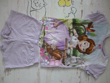 Krátke pyžamko, disney,104