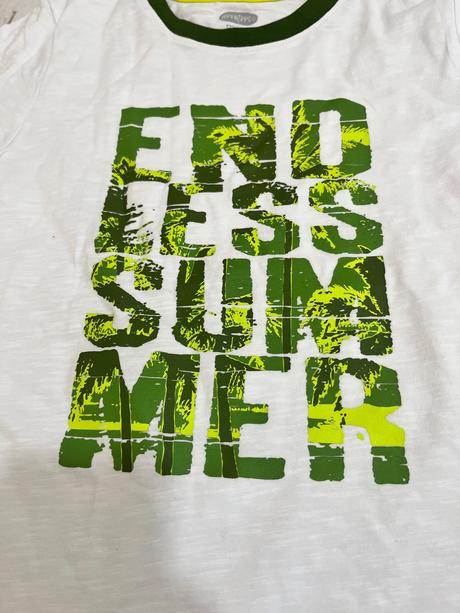 Set na leto kraťasy a tričko 122/128, 122