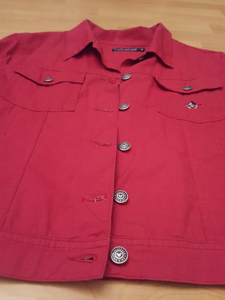 Cervena prechodna bundicka , disney,m