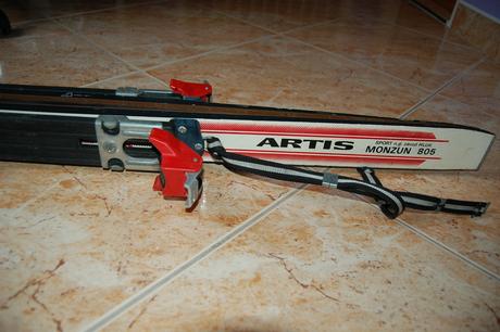 Lyze artis monzun 140cm s viazanim a poistkou aby, 140-149 cm