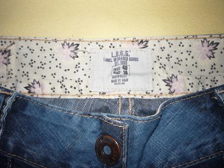 Nenosené rifle širšieho strihu l.o.g.g., h&m,40