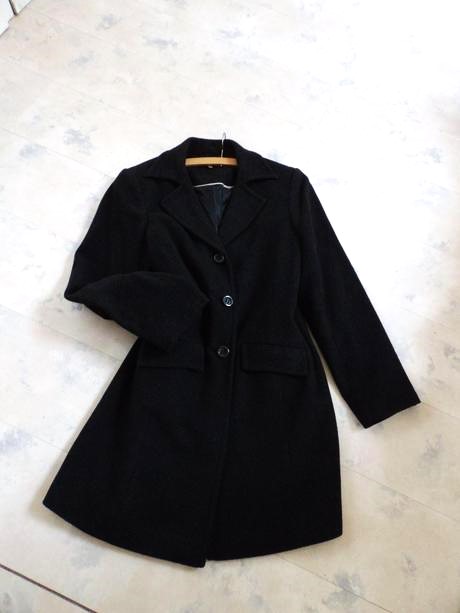 Ľahúčky vlnený 3/4 kabátik, 40