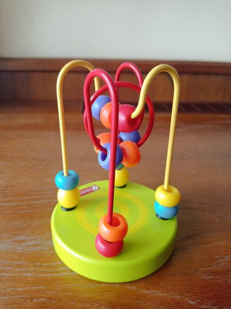 Labyrint motorický s korálkami classic world, 