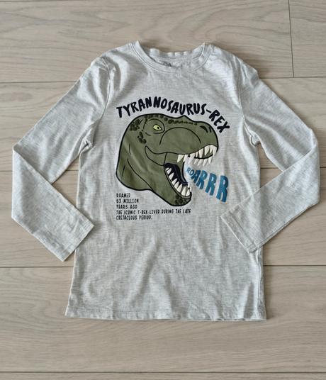 Tričko a dlhým rukávom, c&a,140