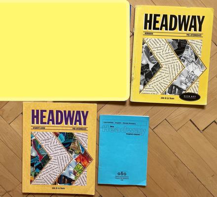 Knihy new headway za 0.5eur, 