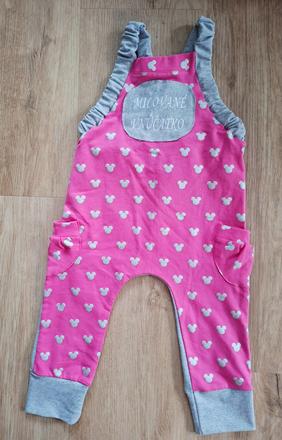 Dievcenske nohavice na traky, 92